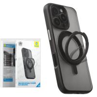 Blueo Skin Friendly Magnetic Case With 360 Rotatable Stand iPhone 16 Pro Max Black In Blister