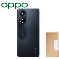 Oppo A98 5G (CPH2529) Back Cover + Camera Glass Black Service Pack