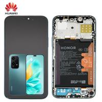 Huawei Honor 200 Lite 5G (LLY-NX1) Touch + Lcd + Frame Green / Cyan Lake Service Pack