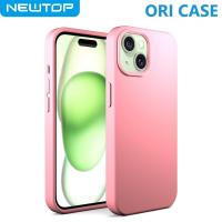 NEWTOP ORI CASE COVER APPLE IPHONE 15 (APPLE - Iphone 15 - Rosa)