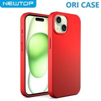 NEWTOP ORI CASE COVER APPLE IPHONE 15 (APPLE - Iphone 15 - Rosso)