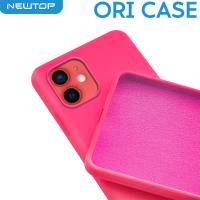 NEWTOP ORI CASE COVER APPLE IPHONE 15 PRO (APPLE - Iphone 15 PRO - Fuxia)