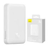 Powerbank Baseus Magnetic Mini 10000mAh 20W, PD + FQI White PPCX07002 in Blister