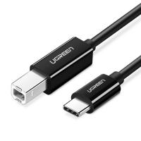 USB-C Printer Cable Ugreen US241 1M Black in Blister