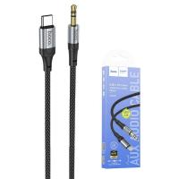 USB-C to 3.5mm Audio Cable Hoco UPA26 1m Black in Blister