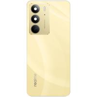 Realme C75 (RMX3941) Back Cover + Camera Glass Gold