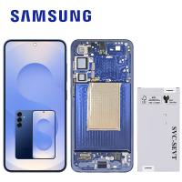 Samsung Galaxy S25+ S936 Touch + Lcd + Frame Navy Blue Service Pack