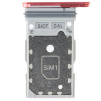 Samsung Galaxy S25+ S936 Sim Tray Coral Red