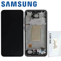 Samsung Galaxy A36 5G A366B Touch + Lcd + Frame Black Service Pack