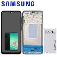 Samsung Galaxy A26 5G A266 Touch + Lcd + Frame Black Service Pack
