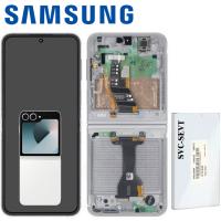 Samsung Galaxy Z Flip 6 F741 Touch + Lcd + Frame White Service Pack