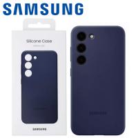 Samsung Galaxy S23 S911 Case Silicone Navy Blue EF-PS911TNEGWW In Blister