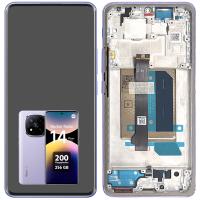Xiaomi Redmi Note 14 Pro+ 5G (24115RA8EG) Touch + Lcd + Frame Purple Original