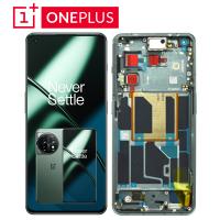 One Plus 11 5G Touch + Lcd + Frame Green Service Pack