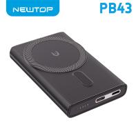 NEWTOP PB43 STAND POWER BANK CON MAGSAGE 5000MAH NERO