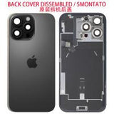 iPhone 16 Pro Max Back Cover Glass + Wireless Charge Black Dissembled Grade A Original