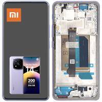 Xiaomi Redmi Note 14 Pro+ 5G (24115RA8EG) Touch + Lcd + Frame Purple Service Pack
