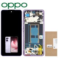 Oppo Reno 13 F 5G Touch + Lcd + Frame Purple Service Pack