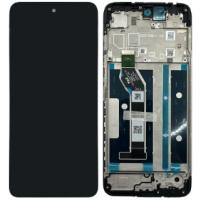 Motorola E15 4G (XT2523) Touch + Lcd + Frame Black