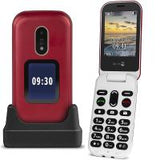 Doro 6060 2G Clamshell Big Button Mobile Phone In Blister