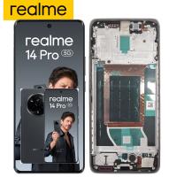 Realme 14 Pro 5G (RMX5056) Touch + Lcd + Frame Grey Service Pack