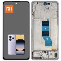 Xiaomi Redmi Note 14 5G Touch + Lcd + Frame Purple Service Pack