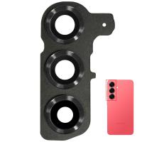 Samsung Galaxy S25 S931 Camera Glass + Frame Coral Red