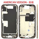 iPhone 16 Pro Middle Frame + Side Key Dissembled Desert Titanium Grade A Original - US Version