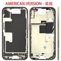 iPhone 16 Pro Middle Frame + Side Key Dissembled Desert Titanium Grade A Original - US Version