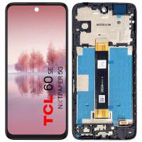 TCL 60 SE NXTPAPER 5G Touch + Lcd + Frame Black Shiny Version Original