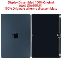 MacBook Air 13&quot; A3113 M3 EMC 8611 (2024) Lcd + Frame Full Blue Dissembled 100% Original Grade A