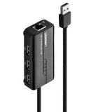 USB Hub UGREEN 20264 3 x USB-A - 1 x RJ45 Black in Blister