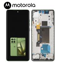 Motorola Edge 60 5G (XT2505) Touch + Lcd + Frame Green Service Pack