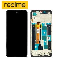 Realme  C65 4G (RMX3910) Touch + Lcd + Frame Black Service Pack