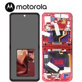 Motorola Moto Razr 60 Ultra (XT2551) Touch + Lcd + Frame Rio Red Service Pack