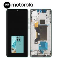 Motorola Edge 60 Fusion 5G (XT2503-4) Touch + Lcd + Frame Green Service Pack