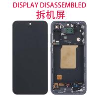 Samsung Galaxy A55 5G A556 Touch + Lcd + Frame Black Disassembled Grade A