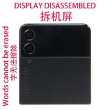 Samsung Galaxy Z Flip 3 5G F711 Display Outer Black Disassembled Grade A