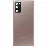 Samsung Galaxy Note 20 N980 N981 Back Cover + Camera Glass Brown AAA