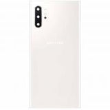 Samsung Galaxy Note 10 Plus 5g N976f Back Cover +Camera Glass White Original
