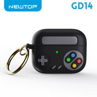 NEWTOP GD14 HANDHELD GAME CONSOLE DESIGN CUSTODIA AIRPODS 4 (Airpods 4 - Nero)