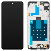 Samsung Galaxy M55 5G M556 Touch + Lcd + Frame Black Service Pack Assembled