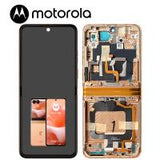 Motorola Moto Razr 40 Ultra XT2321 Touch + Lcd + Frame 6.9' Peach Fuzz Service Pack