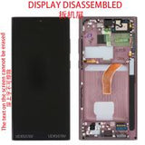 Samsung Galaxy S22 Ultra S908 Touch + Lcd + Frame Burgundy Developer Version Disassembled Grade B