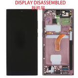 Samsung Galaxy S22 Ultra S908 Touch + Lcd + Frame Burgundy Disassembled Grade A