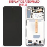 Samsung Galaxy S22 Plus S906 Touch + Lcd + Frame White Disassembled Grade B
