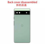 Google Pixel 6A Back Cover+Camera Glass Sage Disassembled Grade B