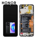 Huawei Honor X6A  / X5 Plus Touch + Lcd + Frame + Battery Black Service Pack
