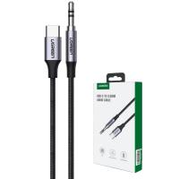 USB-C to 3.5mm Audio Cable UGREEN AV143 1m Grey in Blister