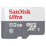 microSDXC Memory Card SanDisk Ultra 512Gb Class 10 SDSQUNR-512G-GN3MN